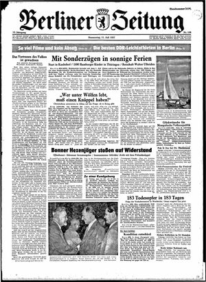 Berliner Zeitung Online-Archiv vom 11.07.1957