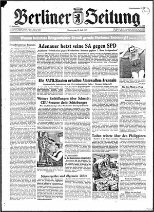 Berliner Zeitung Online-Archiv vom 18.07.1957