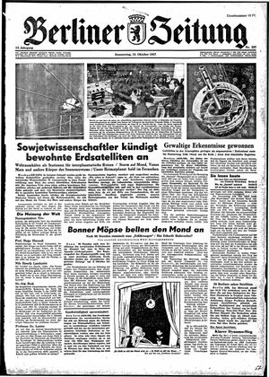Berliner Zeitung Online-Archiv vom 10.10.1957