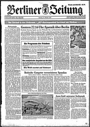 Berliner Zeitung Online-Archiv vom 13.10.1957