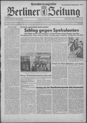 Berliner Zeitung Online-Archiv vom 14.10.1957