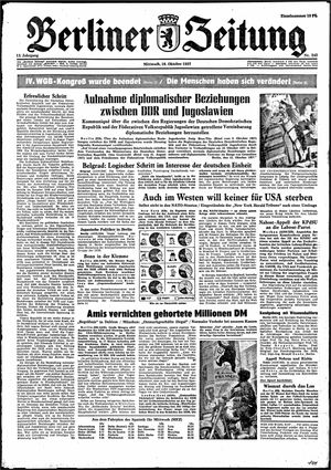Berliner Zeitung Online-Archiv vom 16.10.1957