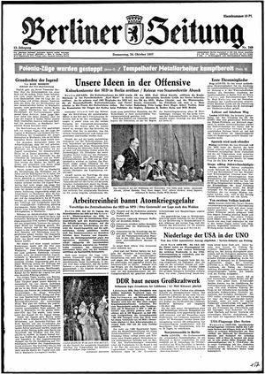 Berliner Zeitung Online-Archiv on Oct 24, 1957