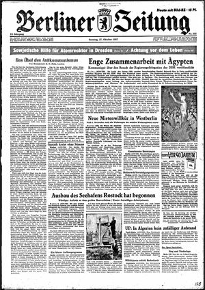 Berliner Zeitung Online-Archiv on Oct 27, 1957