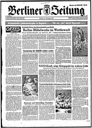 Berliner Zeitung Online-Archiv vom 17.11.1957