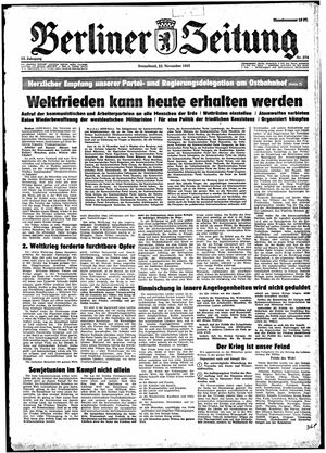 Berliner Zeitung Online-Archiv vom 23.11.1957