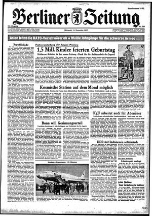 Berliner Zeitung Online-Archiv on Dec 11, 1957