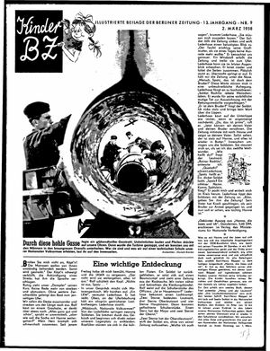 Berliner Zeitung Online-Archiv vom 02.03.1958
