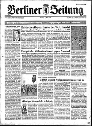 Berliner Zeitung Online-Archiv vom 04.03.1958