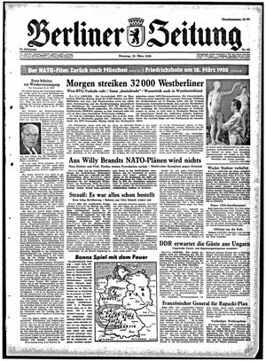 Berliner Zeitung Online-Archiv vom 18.03.1958