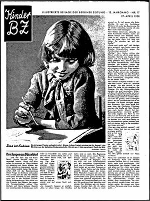 Berliner Zeitung Online-Archiv vom 26.04.1958
