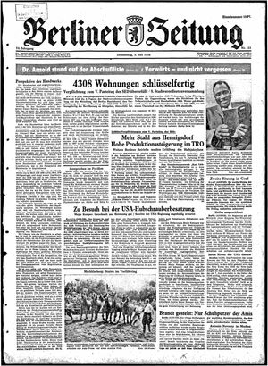 Berliner Zeitung Online-Archiv on Jul 3, 1958
