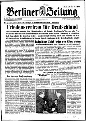 Berliner Zeitung Online-Archiv vom 11.01.1959