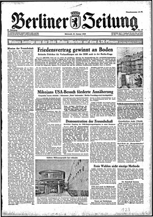 Berliner Zeitung Online-Archiv vom 21.01.1959