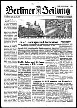 Berliner Zeitung Online-Archiv vom 12.02.1959
