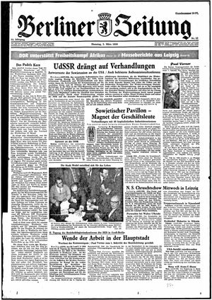 Berliner Zeitung Online-Archiv vom 03.03.1959