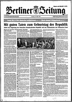 Berliner Zeitung Online-Archiv vom 15.03.1959