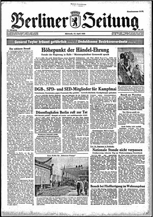 Berliner Zeitung Online-Archiv vom 15.04.1959