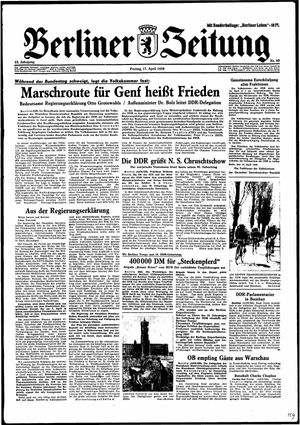 Berliner Zeitung Online-Archiv vom 17.04.1959
