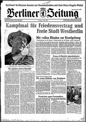 Berliner Zeitung Online-Archiv vom 01.05.1959