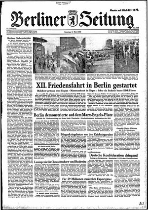 Berliner Zeitung Online-Archiv vom 03.05.1959