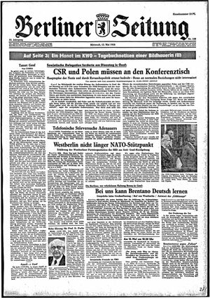 Berliner Zeitung Online-Archiv vom 13.05.1959