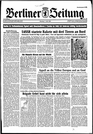 Berliner Zeitung Online-Archiv vom 07.07.1959