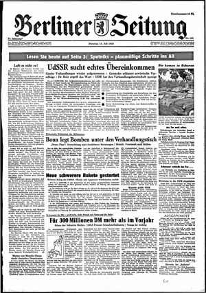 Berliner Zeitung Online-Archiv vom 14.07.1959