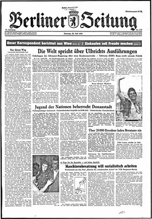 Berliner Zeitung Online-Archiv vom 28.07.1959