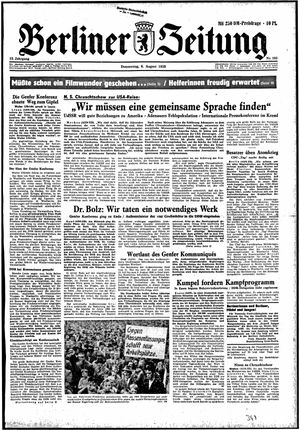 Berliner Zeitung Online-Archiv vom 06.08.1959