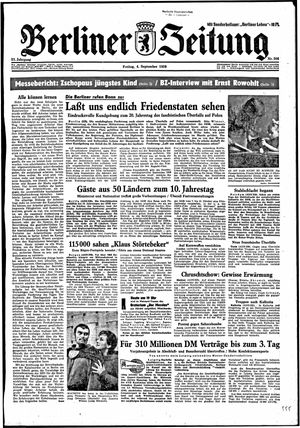 Berliner Zeitung Online-Archiv vom 04.09.1959