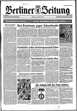 Berliner Zeitung Online-Archiv on Sep 8, 1959