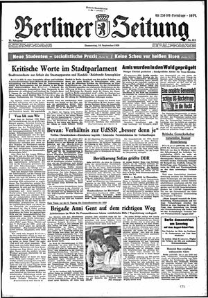 Berliner Zeitung Online-Archiv vom 10.09.1959