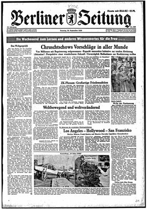Berliner Zeitung Online-Archiv vom 20.09.1959