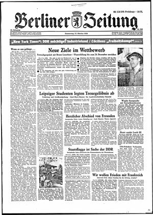 Berliner Zeitung Online-Archiv vom 15.10.1959