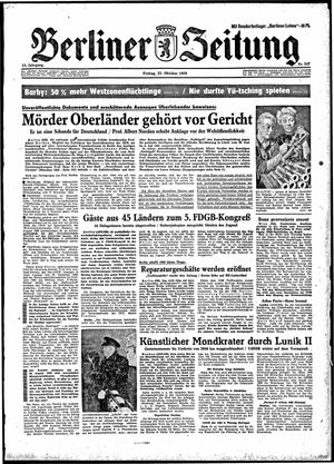 Berliner Zeitung Online-Archiv on Oct 23, 1959