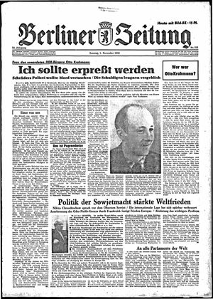 Berliner Zeitung Online-Archiv vom 01.11.1959