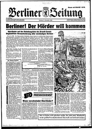 Berliner Zeitung Online-Archiv vom 08.11.1959