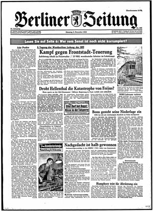Berliner Zeitung Online-Archiv vom 08.12.1959