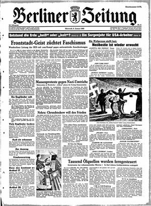 Berliner Zeitung Online-Archiv vom 06.01.1960