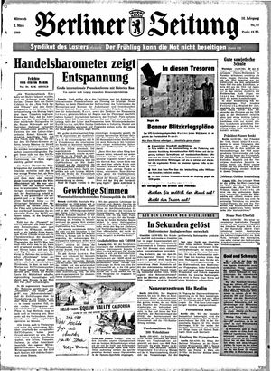Berliner Zeitung Online-Archiv vom 02.03.1960