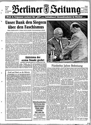 Berliner Zeitung Online-Archiv vom 08.05.1960