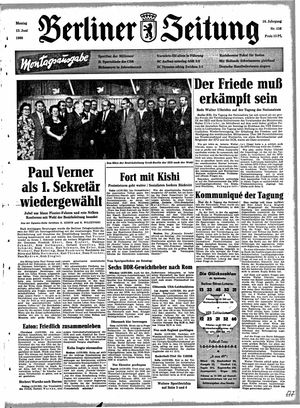 Berliner Zeitung Online-Archiv vom 13.06.1960
