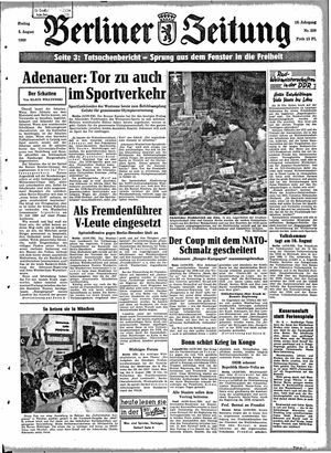 Berliner Zeitung Online-Archiv vom 05.08.1960