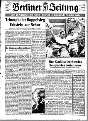 Berliner Zeitung Online-Archiv vom 14.08.1960