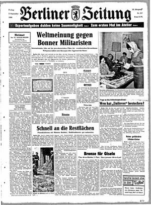Berliner Zeitung Online-Archiv vom 02.09.1960