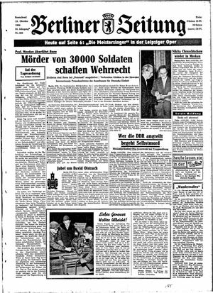 Berliner Zeitung Online-Archiv on Oct 15, 1960
