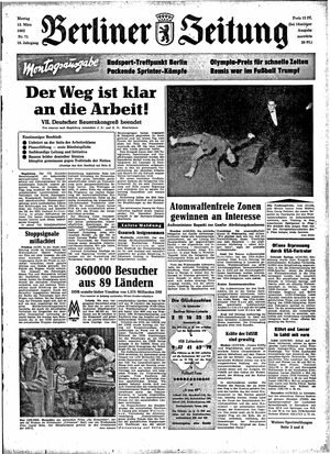 Berliner Zeitung Online-Archiv vom 12.03.1962