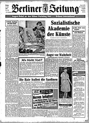 Berliner Zeitung Online-Archiv vom 01.06.1962