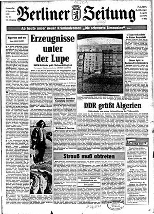 Berliner Zeitung Online-Archiv vom 01.11.1962
